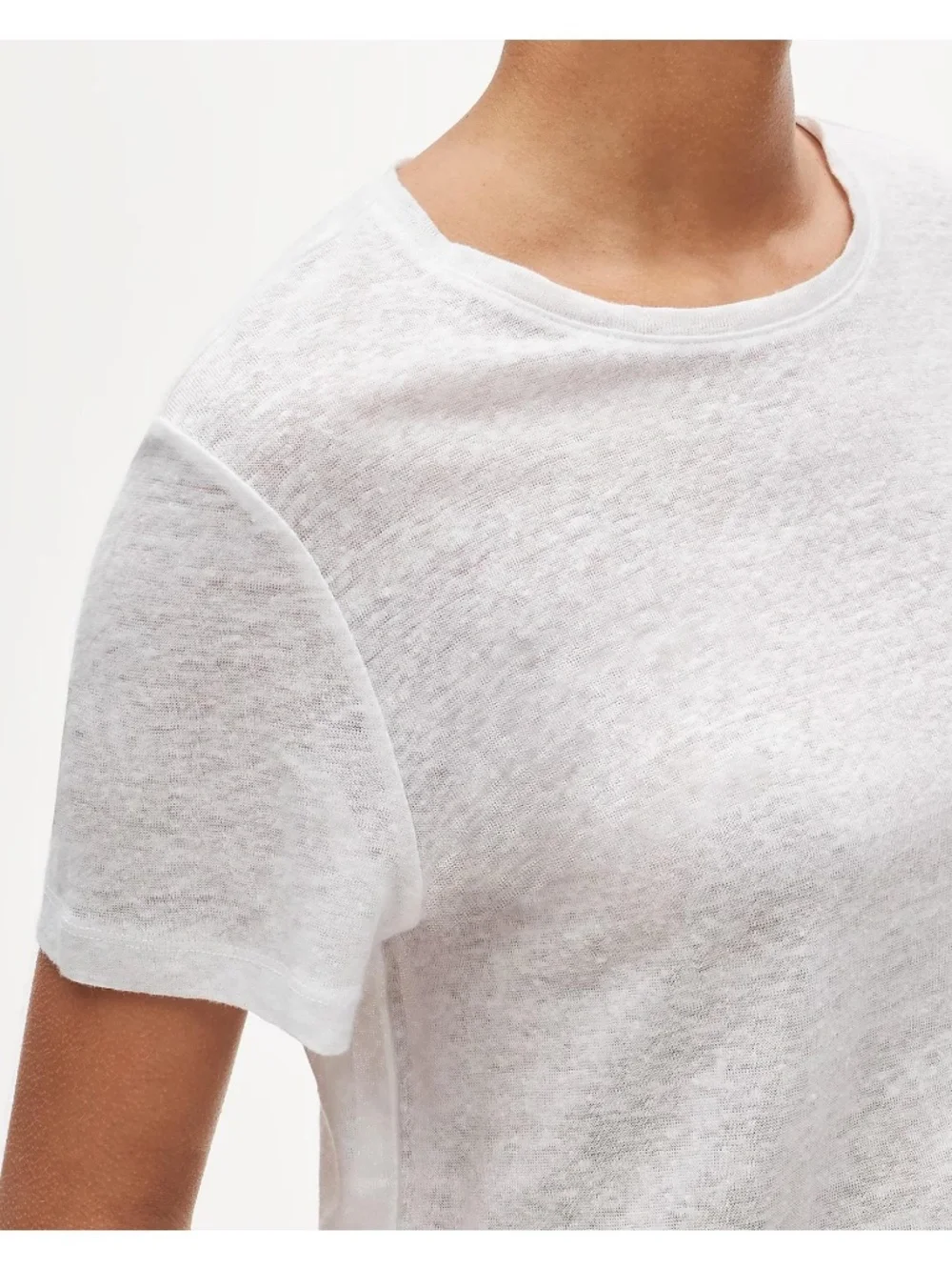 J. Crew New Relaxed Linen T-Shirt NWT